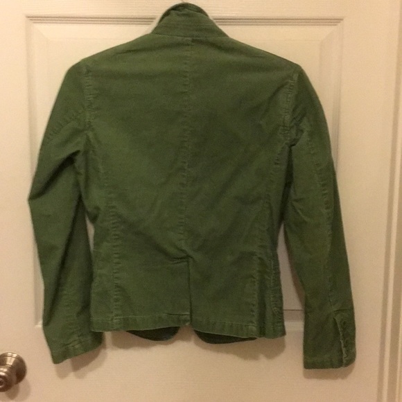 J Crew green corduroy jacket - Picture 6 of 6
